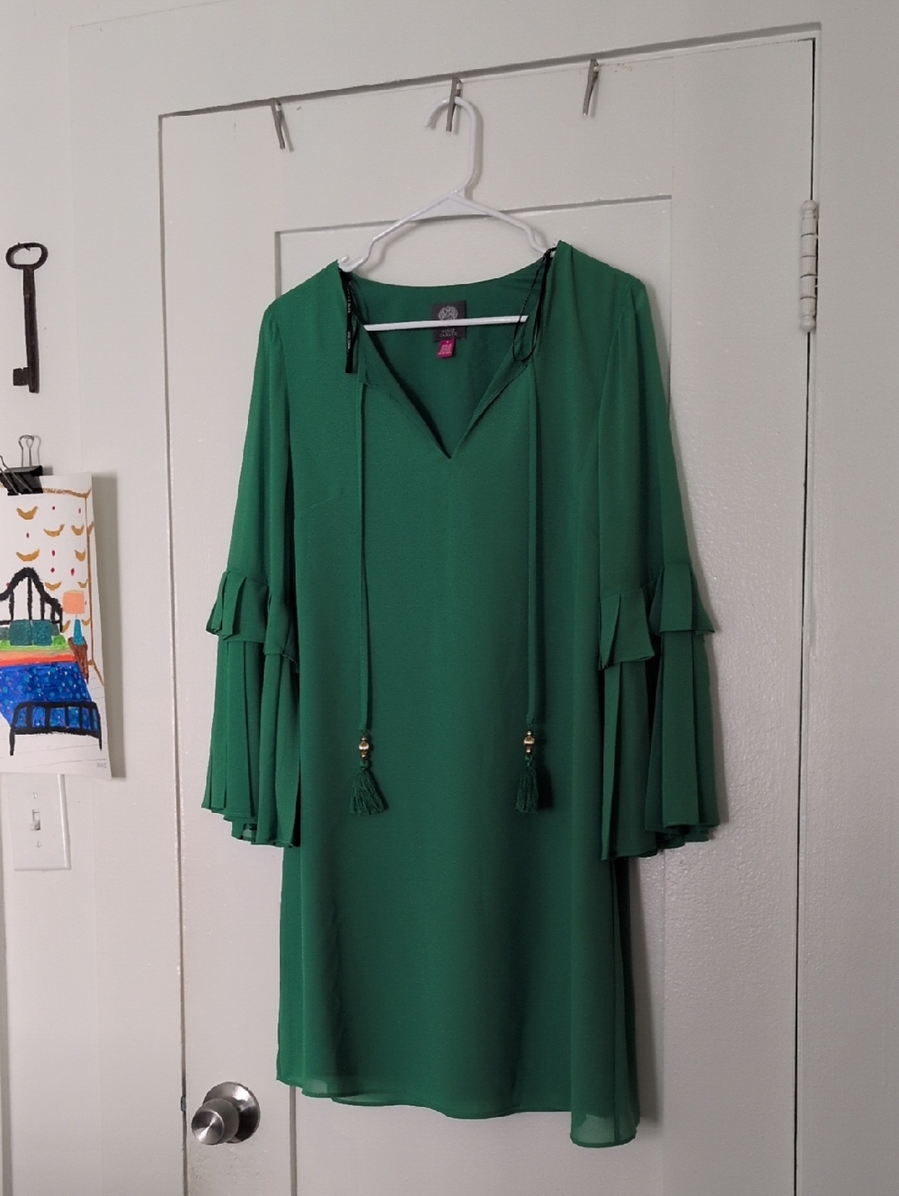 Vince Camuto Green Mini Dress